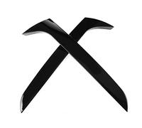Jodriva 2PCS Rear Window Side Spoiler Wing Spoiler Canards Splitter Gloss Black, for A4 B8, for ALLROAD, for Avant 2009-2016 Rear Window Spoiler