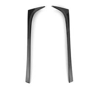 Jodriva 2pcs Rear Window Spoiler Side Wing Trim Cover Car Vehicle Modification, for MK7 GTD R 2014 2015 2016 2017 2018 Rear Window Spoiler(Black)