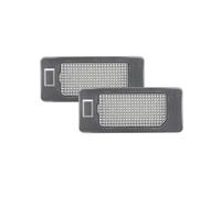 Jodriva 2Pcs White License Plate Light Number Plate Lamp, for BMW, 1/2/3/4/5 Series E82 E88 F22 F45 E46 E90 F32 F36 X1 X3 X4 X5 X6 License Plate Light
