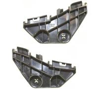 Jodriva 2X 5256202080 5256302060 Bumper Bracket, for Toyota, for Corolla 2009-2010 Rear Left & Right Upper Bumper Bracket Replacement