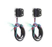 Jodriva 2x Boat Motor Trim Tilt Switch Replacement Engine Remote Control Box, for YAMAHA, Outboard 703-82563-02 703-82563-01 Marine Ignition Switch