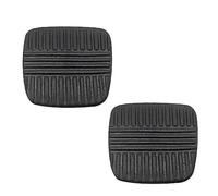Jodriva 2X Brake Clutch Pedal Rubber Pads Cover Kit Set, for NISSAN, Patrol MQ MK GQ Car Pedal Cover