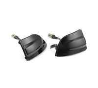 Jodriva 2x Dynamic Turn Signal Light Side Wing Rearview Mirror Indicator Blinker Light Lamp, for Ford, for Focus, MK2 2004-2008 C-MAX Car Indicator Light