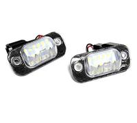 Jodriva 2x LED Licence Number Plate Light White Canbus, for 91-99, for Golf, III 96-01, for POLO, 93-99 Cordoba 6K Ibiza II Number Plate Light