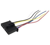 Jodriva 2X Rear Light Lamp Bulb Holder Wiring Loom Connector, for Ford, for Transit Mk7 2006 to 2014 1681537, 1102440 Taillight Mounting Bracket(Black 1)