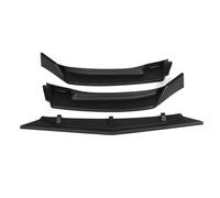 Jodriva 3 Pcs Car Front Bumper Splitter Lip Diffuser Body Kit Spoiler Diffuser, for Mazda, 3 Axela 2014 2015 2016 2017 2018 Front Spoilers Front Spoiler(BLACK Matte Black)
