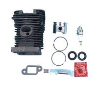 Jodriva 38mm Cylinder Piston 10mm Pin Spark Plug Oil Seal, for, 017 018 MS170 MS180 MS 170 180 Chainsaw Muffler Gasket Spare Part Chainsaw Crankshaft Bearing Kit