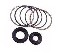 Jodriva 39mm Piston Ring Crankshaft Crank Oil Seal Set, for GX35 GX 35 4 Stroke Lawn Mower 35.8CC Small Engine Spare Part 140 Engine Oil Seal
