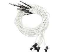 Jodriva 3D printer temp sensor 10Pcs 3D Printer Ntc Thermistor 3950 100K Ohm Temp Sensor Xh2.54 2 Pin Part, for Ender 3 5 Pro Cr6 Cr10