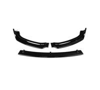 Jodriva 3PCS Car Front Bumper Splitter Lip Diffuser Spoiler Protector Cover Guard Deflector Lips, for, 3 Series F30 F35 2016-2019 Front Spoilers Front Spoiler(BLACK Glossy Black)