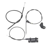 Jodriva 3PCS Engine Bowden Cable Hood Release Wire -, for BMW, for E39 525I 530I 51238176595 51238190754 51238176596 Car Engine Wiring Harness Kit