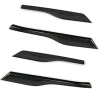 Jodriva 4PCS Door Handle Panels Pull Armrest Covers Protective Trim, for Mitsubishi, for Outlander 2013 2014 2015 2016 2017 2018 Car Door Handle Sticker(Carbon Fiber Style)