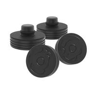 Jodriva 4pcs, for Tesla, for Model 3 Y 2019-2023, Jack Lift Point Adapter Pad Aluminum Pucks Tool Chassis W/Storage Case Car Accessories Car Jack Pad(Black)