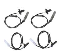 Jodriva 4PCS Front/Rear Left And Right ABS Wheel Speed Sensor, for, 5 E39 Touring E39 34521182159 34521182160 Engine Rpm Sensor