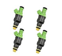 Jodriva 4pcs Fuel Injector Engine EV1, for Volvo, for VW, for, for GMC, for Chevrolet, for Dodge, for BMW, 440cc Min Turbo 42 LB HR 0280150558 Fuel Injector