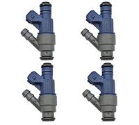 Jodriva 4pcs Fuel Injector Nozzle 1999-2001, for Golf, 2.0L-L4 1998-2001, for Beetle, 98-05, for Bora, 0280155791 06A906031C 852-18104 Fuel Injector