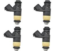 Jodriva 4PCS Fuel Injector Nozzle, for Volkswagen, for Polo, 9N, for Seat, Ibiza IV 1.4L 2002-2007, for Skoda, Fabia 6Y 036906031M Fuel Injector