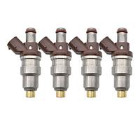Jodriva 4Pcs Fuel Injector Nozzle Prado J90 Hilux RZN HIACE RCH 3RZ-FE 2.7L 2325075050 23250-75050 23209-79095 Fuel Injector