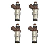 Jodriva 4pcs Fuel Injectors, for Toyota, Prado J90 HILUX RZN HIACE RCH 3RZ-FE 2.7L 3RZFE RZJ 23250-75050 23209-79095 Fuel Injector