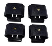Jodriva 4Pcs Holder Bumper Bracket Cover , for Mercedes-Benz, W201 2018800114 Bumper Bracket Replacement