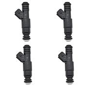 Jodriva 4PCS Nozzle Fuel Injector Bico, for, for Jeep, Wrangler Cherokee 4.0L L6 Injection 0 280 155 703 0280155703 Fuel Injector