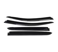 Jodriva 4PCS Side Window Deflector Sun Rain Deflector Weather Shield Car Accessories, for Hilux SR5 2015 2016 2017-2021 Rear Window Spoiler