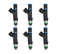 Jodriva 6pcs Fuel Injector, for, for Jeep, Liberty, for, for Dodge, Dakota, for, for Mitsubishi, Raider 3.7L Fuel Nozzle 53032701AA 0280158020 Fuel Injector