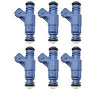 Jodriva 6PCS Fuel Injector, for, for Volkswagen, for, for Passat, for, for, A4 Quattro 1.8L 2000-2006 0280156065 06B133551M 1781CC Fuel Injector
