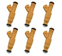 Jodriva 6pcs Fuel Injector, for, for Volvo, 97-98 960 S90 V90 2.9L 87-98, for, for Jeep, 4.0L, for, for Dodge, for, for Chevy, 0280155746 Fuel Injector