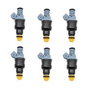 Jodriva 6pcs Fuel Injector Nozzle, for BMW, 3 E30 E36 5 E34 8 E31 7 E32 E38 Z1 0280150715 Fuel Injector