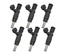 Jodriva 6PCS Fuel Injector Nozzle, for BMW, E87 E90 E91 E60 E61 E63 E65 E83 E85 N52 3.0L L6 2007-2013 13537531634 7531634 Fuel Injector