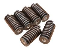 Jodriva 6pcs/lot Rear Handle Fuel Tank Buffer Mount Spring, for Husqvarna, 365 372 362 Special 371 EPA, for JONSERED, 2171 2165 Chainsaw Garden Tool Spring Kit