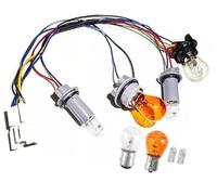 Jodriva 92450-3Q000 Rear Tail Light Lamp Wiring Harness Socket Holder Wire with 8 Halogen Bulbs, for Hyundai, for Sonata 2011-2014 Taillight Mounting Bracket