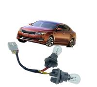 Jodriva 92451-4C500 Tail Light Lamp Wiring Harness Socket Holder Wire Rear Combination, for Kia, for Optima 2014 2015 Taillight Mounting Bracket(BLACK with Bulbs)