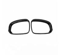Jodriva ABS Carbon Fibre Car Rearview Mirror Block Rain Eyebrow Cover Trim Styling, for VOLVO, for XC60 2017 2018 2019 Accessories 2Pcs Car Side Mirror Rain Visor