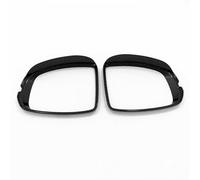 Jodriva ABS Chrome Car Rearview Mirror Block Rain Eyebrow Frame Cover Trim Styling Accessories 2pcs, for FIT JAZZ, 2014-2018 Car Side Mirror Rain Visor(Carbon fibre)