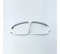 Jodriva ABS Chrome Car Side Rearview Mirror Block Rain Eyebrow Cover Trim Styling Accessories 2pcs, for Kia, for Sportage QL 2016 17 2018 Car Side Mirror Rain Visor