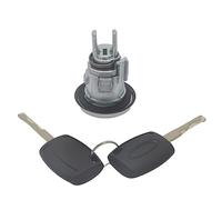 Jodriva AL216 Complete Lock Set Ignition Switch Door, for Ford, Transit MK8 Custom Tourneo Car Ignition Switch Lock Assembly(BLACK Left Lock)