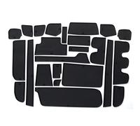Jodriva Anti Slip Gate Slot Pad Mat STEP WGN Car Door Groove Non Slip Mats Interior Door Pad Cup Holder Accessories Car Door Slot Mat(STEP WGN BLACK)