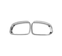 Jodriva Auto Accessories Car Rearview Mirror Block Rain Eyebrow Cover Trim Styling ABS Chrome 2pcs, for VOLVO, XC60 2017 2018 2019 Car Mirror Cover(Carbon Type1)