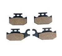 Jodriva Auto Front Left Right Brake Pads, for LTA400 LTF400 LTA450 LTA500 LTA750 King Quad 400 450 500 750 2008-2016 PS Camo Motorcycle Brake Pads