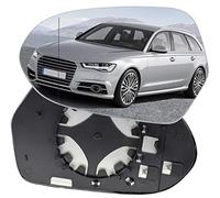 Jodriva automotive mirror glass for door Wing Mirror Glass Left Side Heated Aspherical, for Audi, for A6 2011 2012 2013 2014 2015 2016 2017 2018