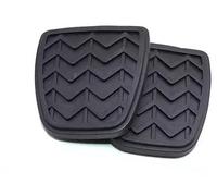 Jodriva Brake Clutch Pedal Pad Rubber Cover, for Toyota Car Pedal Cover(Black 2PCS)(Black 2PCS)
