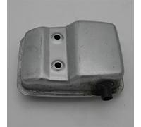 Jodriva Brushcutter Exhaust Muffler Silencer Complete, for, for Husqvarna, for, for Zenoah, 226H CHTZ6010 HTZ7510 7510 6010 HEDGE TRIMMER SPARE PARTS Chainsaw Muffler Kit