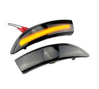 Jodriva Car Accessories Dynamic Turn Signal Light Mirror Sequential Indicator Lamp, for Renault, for Captur Kaptur 2013-2016, for Clio IV MK4 2013-2018 Car Indicator Light