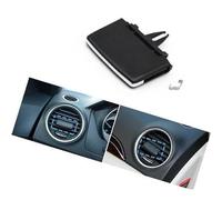 Jodriva Car Air Vent Middle Left Right AC Vent Grille Tab Clip Slider, for Mercedes-Benz, C Class W204 C300 2011-2014 Air Vent Clip(BLACK L or R 1PC)