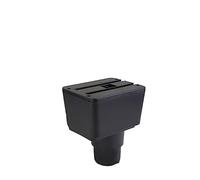 Jodriva Car Armrest Box Interior Details Retrofit Center Storage Box Console Accessories, for ford, for Ecosport, 2018 2019 2020 2021 Car Armrest Box(BLACK Base Only)