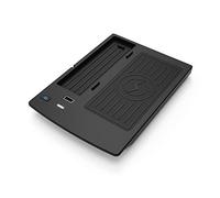 Jodriva Car Charger Qi Standard Wireless Charger 10W Android 7.5W IOS Quick Charging, for Audi, A6 / A7 2018-2019 Auto Left Driving Wireless Charging Pad