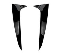 Jodriva Car Exterior Parts Vertical Spoilera Rear Window Side Spoiler Canard Splitter Trim Cover Stickers, for BMW, for X4 G02 2019 2020 Rear Window Spoiler