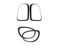 Jodriva Car Eyebrow Head Light Taillight Frame Rear Lamp Ring Cases Housing, for Mini Cooper S JCW F60 Countryman Car Styling Accessories Car Headlight Sticker(Set (4pcs))